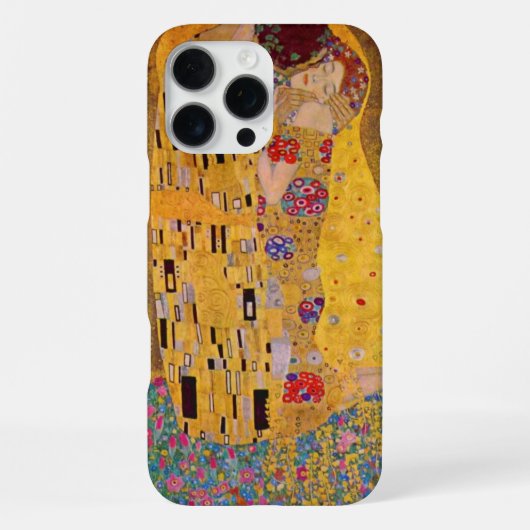 Der Kuss iPhone Hülle (Rückseite)