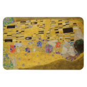 Der Kuss, Jugendstil-Ölgemälde, Gustav Klimt Magnet (Horizontal)