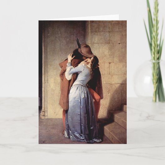 Der Kuss Karte (Vorderseite)