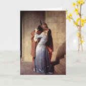 Der Kuss Karte (Gelbe Blume)