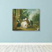 Der Kuss Leinwanddruck (Insitu (Holzboden))