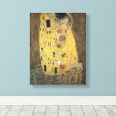 Der Kuss Leinwanddruck (Insitu (Holzboden))