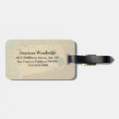 Der Kuss (Liebhaber) Der Kuss von Gustav Klimt Gepäckanhänger (Rückseite horizontal)