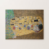 Der Kuss (Liebhaber) Der Kuss von Gustav Klimt Puzzle (Horizontal)