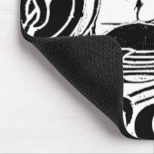 Der Kuss Mousepad (Ecke)