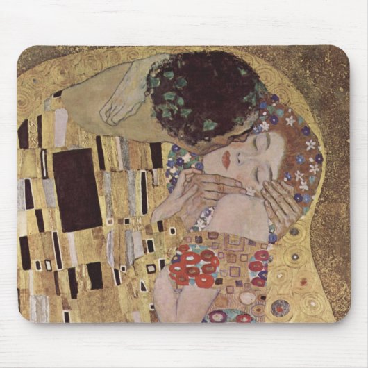 Der Kuss Mousepad (Vorne)