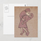 Der Kuss ohne Geruch Postkarte (Vorne/Hinten)