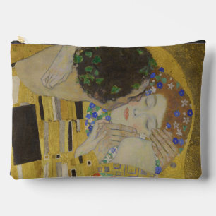 Der Kuss, Ölmalerei im Jugendstil, Gustav Klimt Zubehörtasche