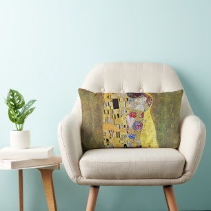 Der Kuss (Originaltitel The Kiss) von Gustav Klimt Lendenkissen