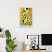 Der Kuss Poster (Heimbüro)