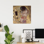 Der Kuss Poster (Heimbüro)