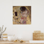 Der Kuss Poster (Küche)