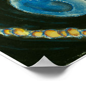 Der Kuss Poster (Ecke)