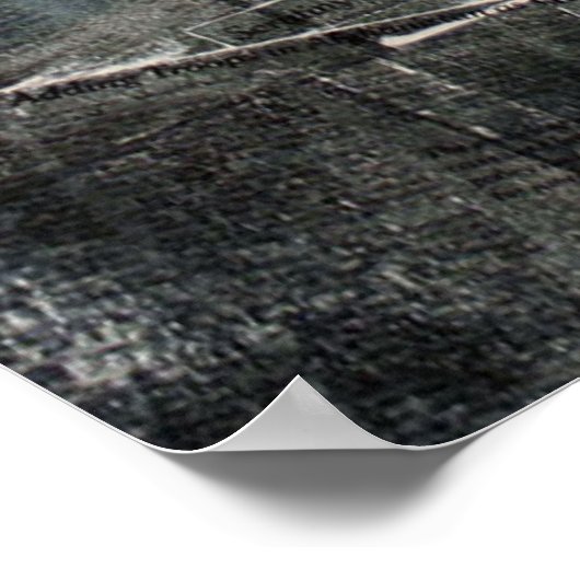 Der Kuss Poster (Ecke)