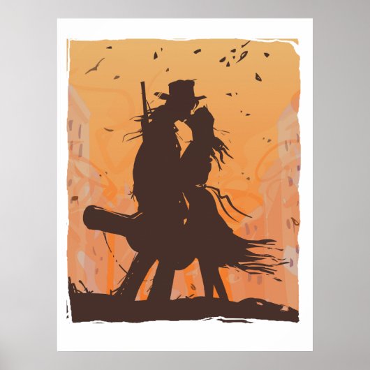 Der Kuss Poster (Vorne)