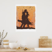 Der Kuss Poster (Küche)
