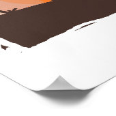Der Kuss Poster (Ecke)