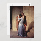 Der Kuss Postkarte (Vorne/Hinten)