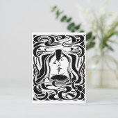 Der Kuss Postkarte (Stehend Vorderseite)