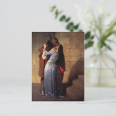 Der Kuss Postkarte (Stehend Vorderseite)