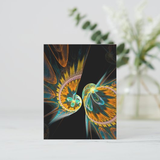 Der Kuss Postkarte (Stehend Vorderseite)