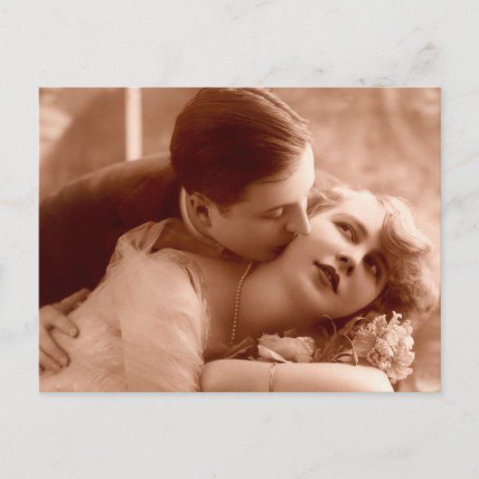 Der Kuss Postkarte (Vorderseite)
