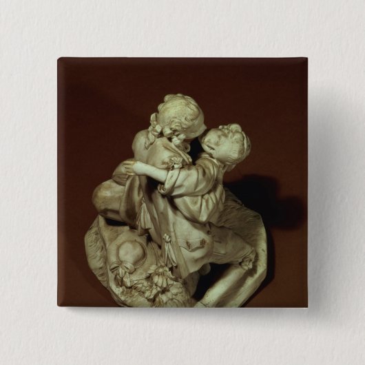 Der Kuss, Sevres Gruppe, nach Boucher, 1765 Button (Vorderseite)