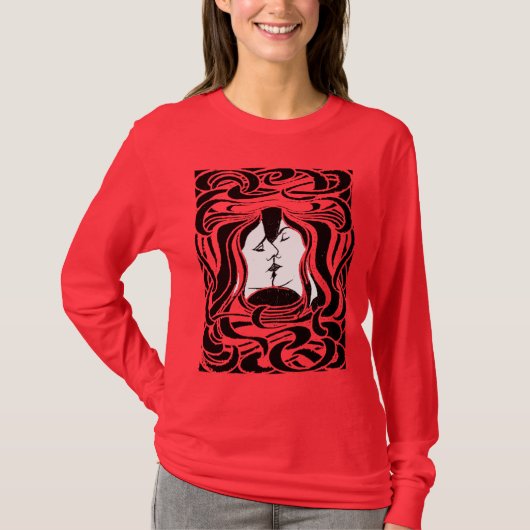 Der Kuss T-Shirt (Vorderseite)