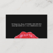 Der Kuss Visitenkarte (Rückseite)