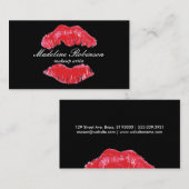 Der Kuss Visitenkarte (Vorne/Hinten)