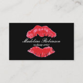 Der Kuss Visitenkarte (Vorderseite)