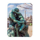 Der Kuss von Auguste Rodin in den Tuilerien, Paris Magnet (Vertikal)