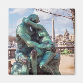 Der Kuss von Auguste Rodin in den Tuilerien, Paris Magnet