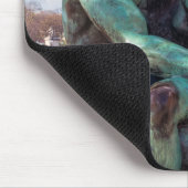 Der Kuss von Auguste Rodin in den Tuilerien, Paris Mousepad (Ecke)