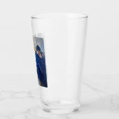 Der Kuss (von Edvard Munch) Glas (Links)