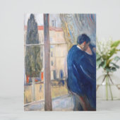 Der Kuss (von Edvard Munch) Karte (Stehend Vorderseite)