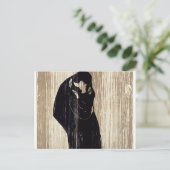 Der Kuss von Edvard Munch Lithographie, Postkarte (Stehend Vorderseite)