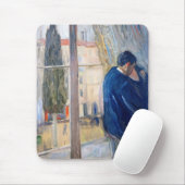 Der Kuss (von Edvard Munch) Mousepad (Mit Mouse)
