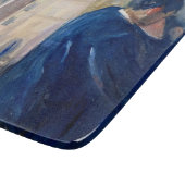 Der Kuss (von Edvard Munch) Schneidebrett (Ecke)