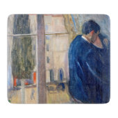 Der Kuss (von Edvard Munch) Schneidebrett (Vorderseite)