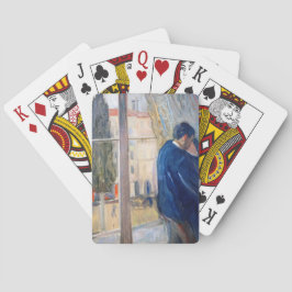Der Kuss (von Edvard Munch) Spielkarten