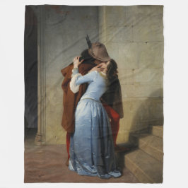 Der Kuss (von Francesco Hayez) Fleecedecke