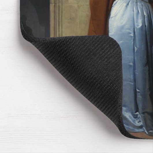 Der Kuss (von Francesco Hayez) Mousepad (Ecke)