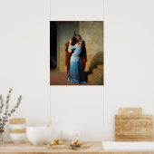 Der Kuss von Francesco Hayez Poster (Küche)