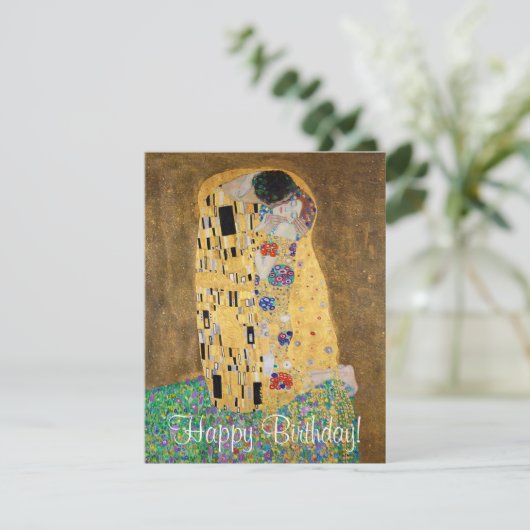 Der Kuss von Gustav Klimt (Stehend Vorderseite)