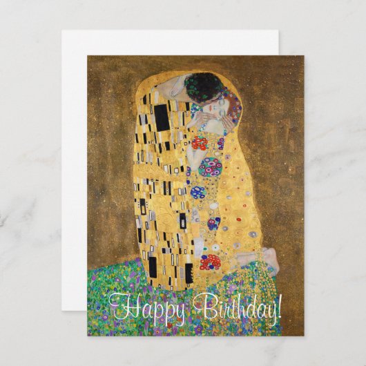 Der Kuss von Gustav Klimt (Vorne/Hinten)