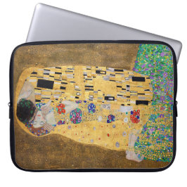 Der Kuss von Gustav Klimt Alles Gute zum Geburtsta Laptopschutzhülle