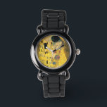 Der Kuss von Gustav Klimt Armbanduhr<br><div class="desc">Der Kuss von Gustav Klimt. Bitte besuchen Sie mein Geschäft für mehr interessantes Design und mehr Farbwahl. => zazzle.com/colorfulworld*</div>