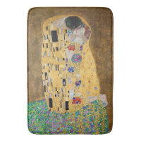 Der Kuss von Gustav Klimt Bath Mat