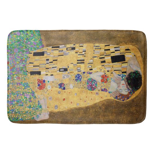 Der Kuss von Gustav Klimt Bath Mat Badematte (Vorderseite)